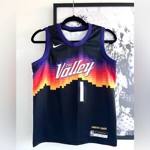 Nike Devin Booker Phoenix Suns The Valley Youth Swingman Jersey size Medium